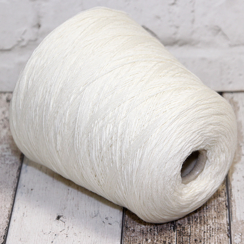Меринос-шнурок BIELLA YARN STRING 380 белый натуральный