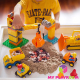 Световая песочница MYPLAYROOM™ с открытым пеналом/короткая 33