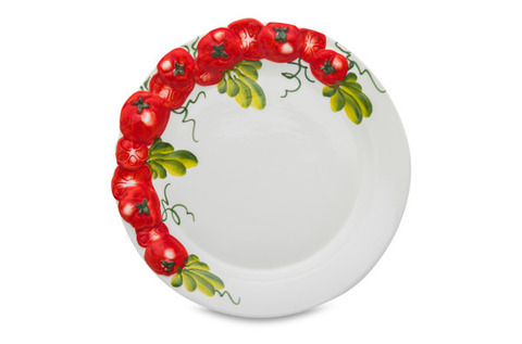 Тарелка обеденная 22см Edelweiss Томаты