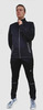 Утеплённый лыжный костюм ArsWear Black Professional с лямками мужской