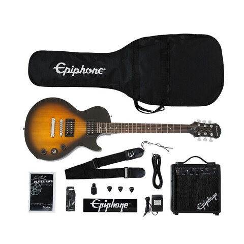 EPIPHONE Les Paul Electric Guitar Player Pack Vintage Sunburst к