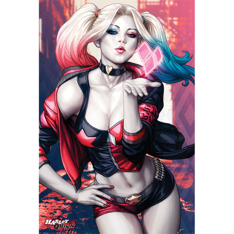 Постер DC: Harley Quinn Kiss