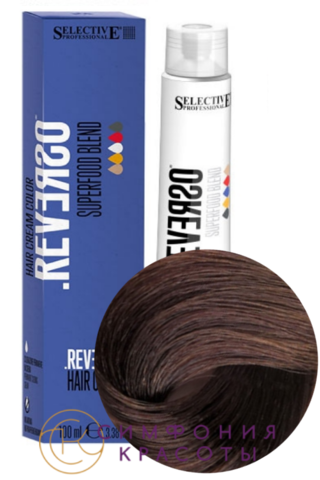 Крем-краска без аммиака Reverso Hair Color 5.05 Светло-каштановый 