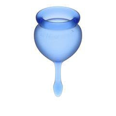 Набор синих менструальных чаш Feel good Menstrual Cup - 