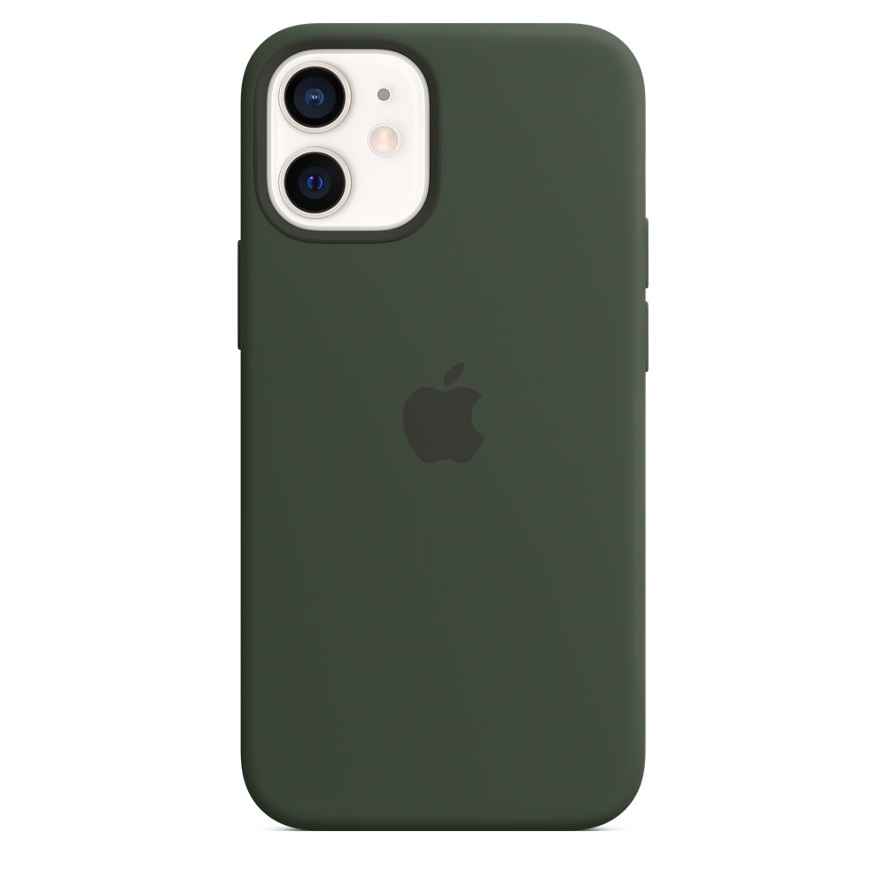 Apple Silicone Case на iPhone 12 Mini (Кипрский зеленый) - купить по  выгодной цене | Интернет магазин PRO100APPLE