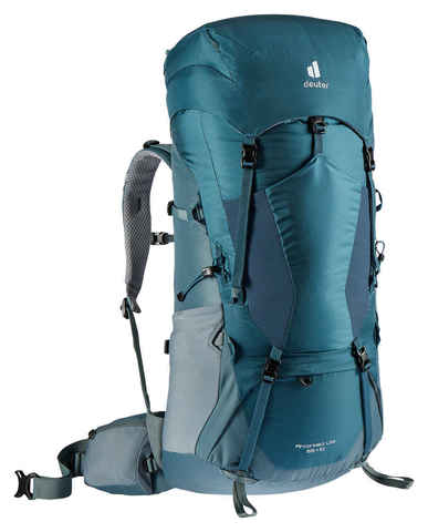 Картинка рюкзак туристический Deuter Aircontact Lite 65+10 arctic-teal - 1