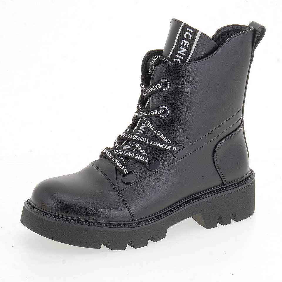 Ботинки для девочек KENKA HVL_5655-15 черные