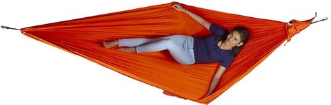 Картинка гамак туристический Ticket to the Moon compact hammock Orange - 1