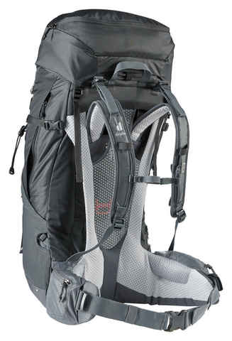 Картинка рюкзак туристический Deuter Futura Air Trek 45+10 SL black-graphite - 5