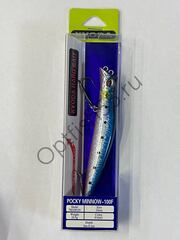 Воблер KYODA Pocky Minnow-100F 10см, 10,5гр, загл. 0м-0,2м цв:Р1043
