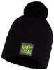 Картинка шапка вязаная Buff Hat Knitted Deik Black - 1