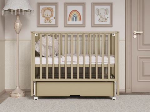 Детская кроватка Incanto Hollie цвет кашемир