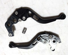 Короткие рычаги тормоза-сцепления Honda CB 1000 R / RA 2008-2017 / CBR 1000 RR / Fireblade 2004-2007 г.в./ черные