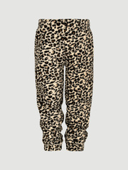 Флисовые брюки Mjölk Beige Leopard