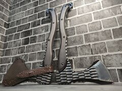 Топор "Вепрь "с чехлом из натуральной кожи