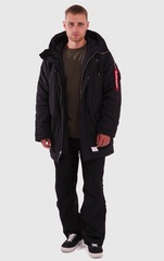 Парка Alpha Industries N-3B Altitude Mod Black (Черная)