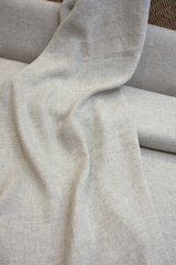 Лен с вискозой, цвет - натуральный меланж