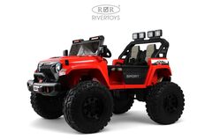 Электромобиль-трансформер Jeep A222AA 4WD (Двухместный)