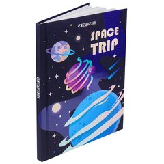 
          Ежедневник недатированный, А5, Проф-Пресс, 7БЦ, ламинация, линия, 80 л, "Космический полет"