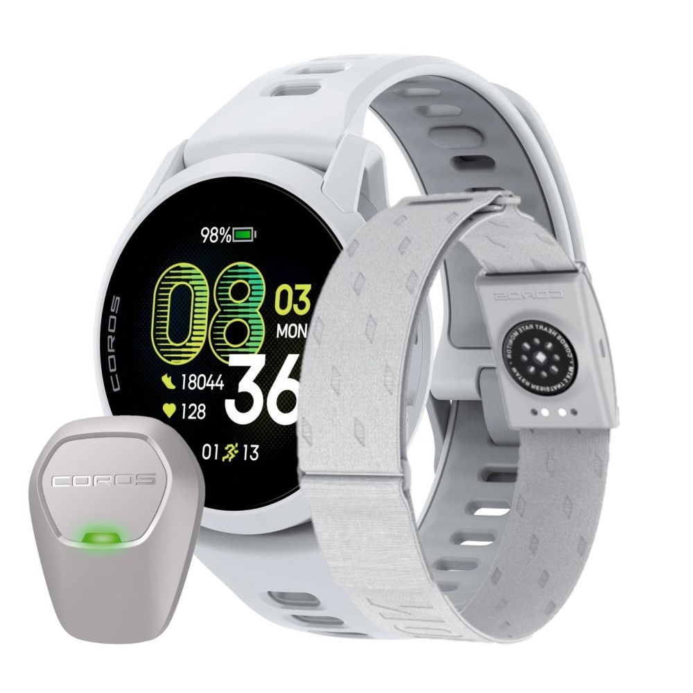 Coros Pace 4 White Silicone HR | POD 2