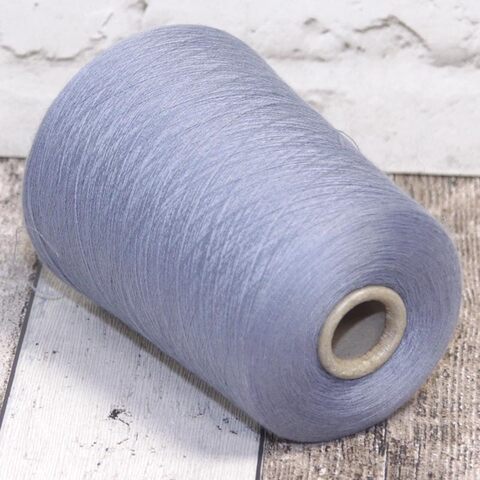 Кашемир с шелком LORO PIANA ROYAL 2/80 серо-голубой