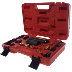 JTC-6621 - Набор инструментов для демонтажа/монтажа форсунок бензиновых (VW AUDI SEAT SKODA PORSCHE) JTC - 
Предназначен для демонтажа/монтажа форсунок высокого давления и уплотнения камеры сгорания в топливной форсунке FSI.
Применимые двигатели: 1,4, 1,6, 1,8, 2,0, 2,7 V6, 3,0 V6, 3,2 V6, 3,6 V6, 4,2 V8 FSi.
Номер VM: T10133C.