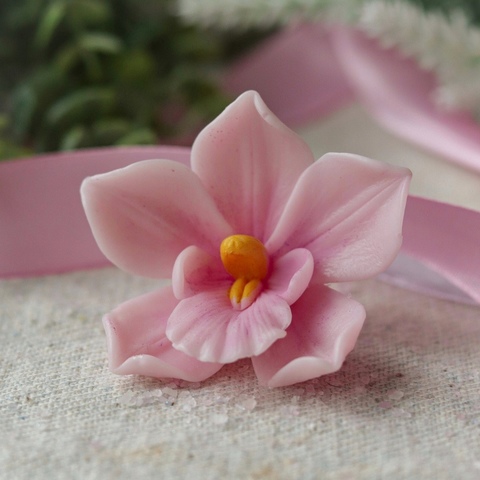 Орхидея южная, силиконовая 3D форма для мыла