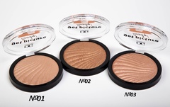 OG-F220203 GET PICTURE READY! Хайлайтер компактный тон 03 шелковистый загар, для лица и тела