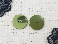 Пуговицы костюмные, d 2,2 см, зелёный