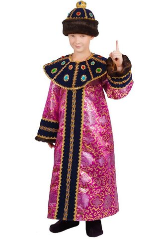 Карнавальный костюм детский Царь (люкс)