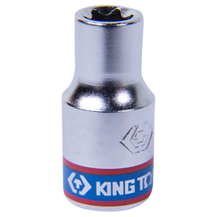 KING TONY (237508M) Головка торцевая TORX Е-стандарт 1/4", E8