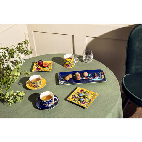 Кружка 300мл Wedgwood Вандерласт Мак желтая