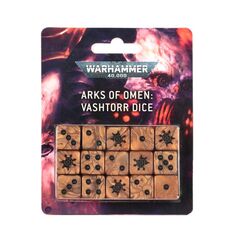 Набор кубиков Warhammer Arks of Omen - Vashtorr Dice Set
