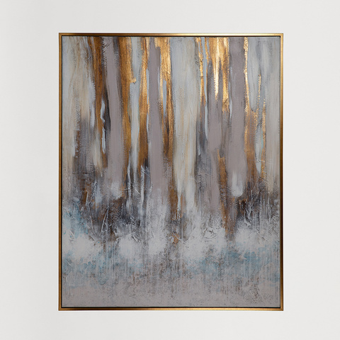 АБСТРАКЦИЯ НАСТЕННЫЙ ДЕКОР GOLD PS