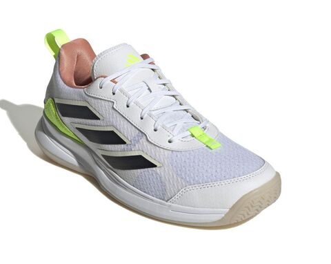 Женские теннисные кроссовки Adidas AvaFlash - cloud white/core black/lucid lemon