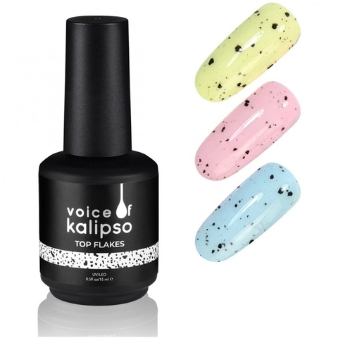 Voice of Kalipso Top Flakes с хлопьями, 15 мл