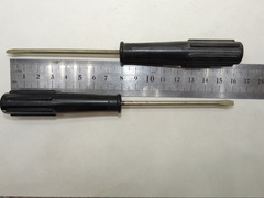 Отвертка шлицевая плоская (минусовая) 160х3х0.5мм (Карболитовая ручка) СССР