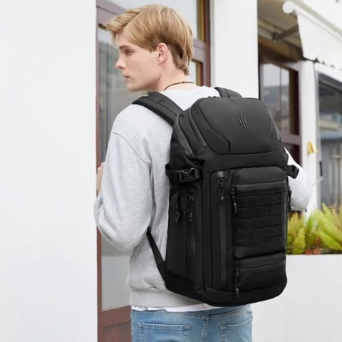 Картинка рюкзак городской Ozuko 9746 Black - 16