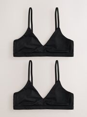 Бюстгалтер для девочки Next AA7-682, 2 шт., Черный
