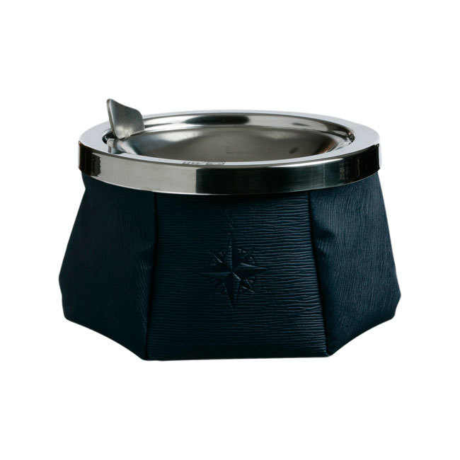 ASHTRAY WITH LID – NAVY BLUE, WINDPROOF