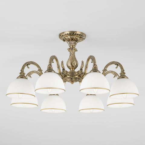 Потолочная люстра 60106/8 античная бронза