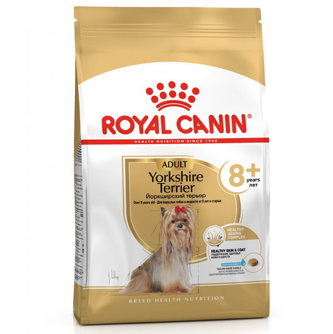 Royal Canin сухой корм для пожилых собак породы Йоркширский терьер 1,5кг