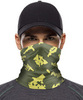 Картинка бандана-труба Skully Wear Tube skull camo Birch yellow - 2