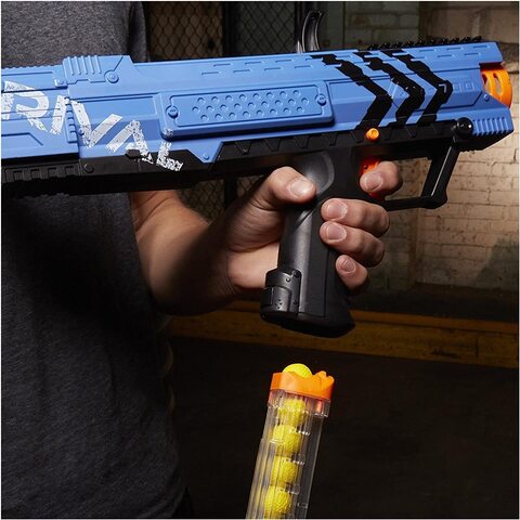 Nerf бластер Rival Apollo XV-700 с маской красный и синий