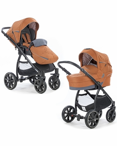 Коляска детская  Noordi Polaris Comfort 2/1 (678 Pumpkin)