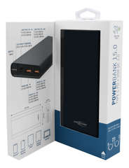 Универсальный аккумулятор ANSMANN Powerbank 15000 mA-черный