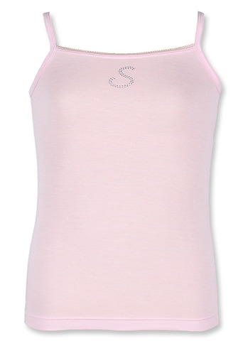 Нежно-розовая майка из вискозы Sanetta