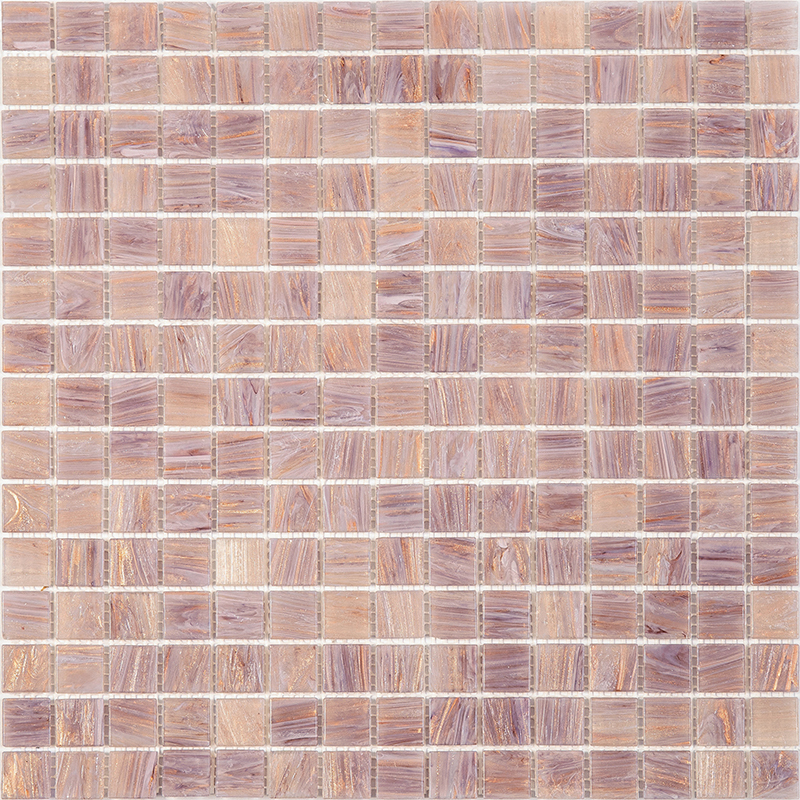 STE26-2 Мозаика одноцветная чип 20 стекло Alma Mono Color коричневый квадрат глянцевый