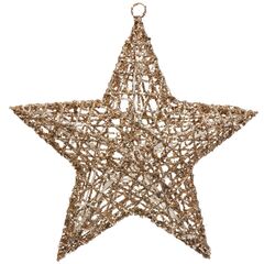 Фигурка декоративная ротанг, Звезда, 40 см, Y4-4110