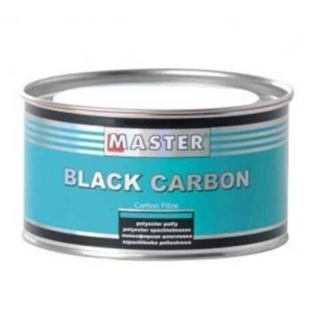 MASTER BLACK CARBON+10% - Шпатлёвка армированная углеволокном (1000 мл) 1,8 кг (1598)